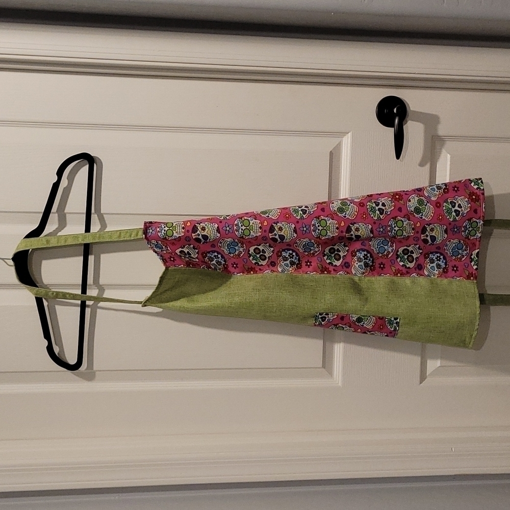 Sugar Skull Handmade Apron
